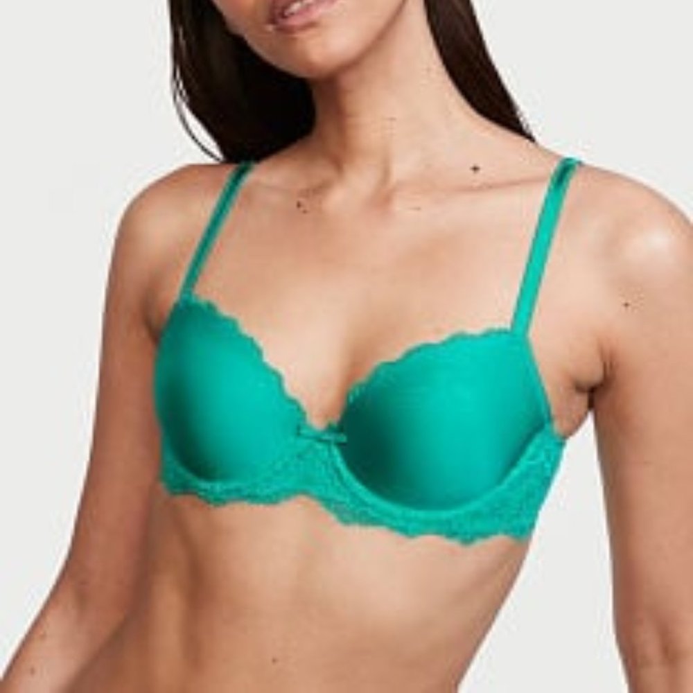 NW0T | DREAM ANGELS Lightly-Lined Lace Demi Bra | ST 11199381